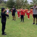 Jet Li Instagram - I’m honored to teach a Taiji class to rural teachers and NBA legends in Taiji Zen’s collaboration with the Jack Ma Foundation #healthylifestyle #taiji #alonzomourning Sanya, Hainan, China