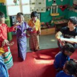 Ji Sung Instagram - #UNICEF #SchoolForAsia #KingdomOfBhutan 🌈