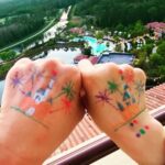 Ji Sung Instagram - 지유가 그려준 그림❤️🌈💕😘