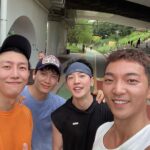 Ji Sung Instagram - #runtist 오랜만이야~ ❤️
