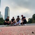 Ji Sung Instagram - #runtist 👍🏻❤️🌈🍀