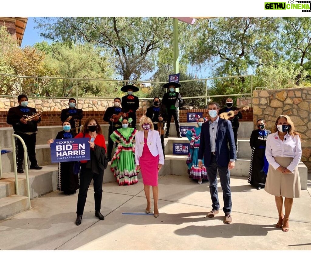 Jill Biden Instagram - Texas! It’s your first official day of in-person early voting. That means there’s just one thing you need to do today... UTEP - The University of Texas at El Paso