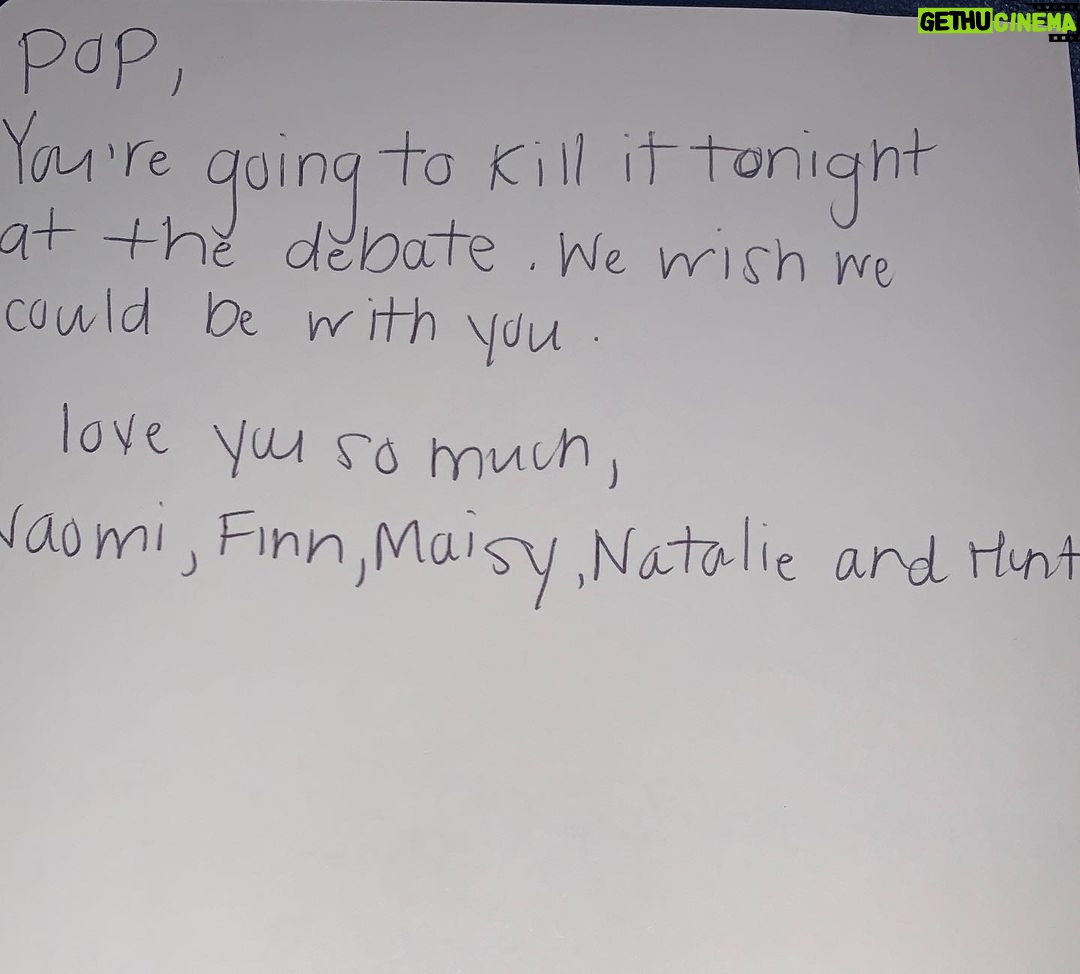 Jill Biden Instagram - Tonight, ahead of the #DemDebate, I slipped this note into @JoeBiden’s jacket pocket without him knowing. ❤️ Jill Charleston, South Carolina