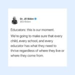 Jill Biden Instagram - This is our moment.