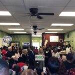 Jill Biden Instagram - Loved the energy in the room this afternoon! Thank you, Ravenel—I appreciate the support for our next President, @joebiden! The @joeforsc team is committed to making sure that we are supporting small businesses in the Palmetto State during our campaign. Thank you to the team at @wideawakecoffeeandicecream for hosting us! Wide Awake Coffee and Ice Cream Shop