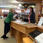 Jill Biden Instagram - Swapping book recommendations this morning at the library in Toledo! One of my favorite parts of campaigning has been adding to my reading list with help from readers all over the country. Toledo Iowa Public Library
