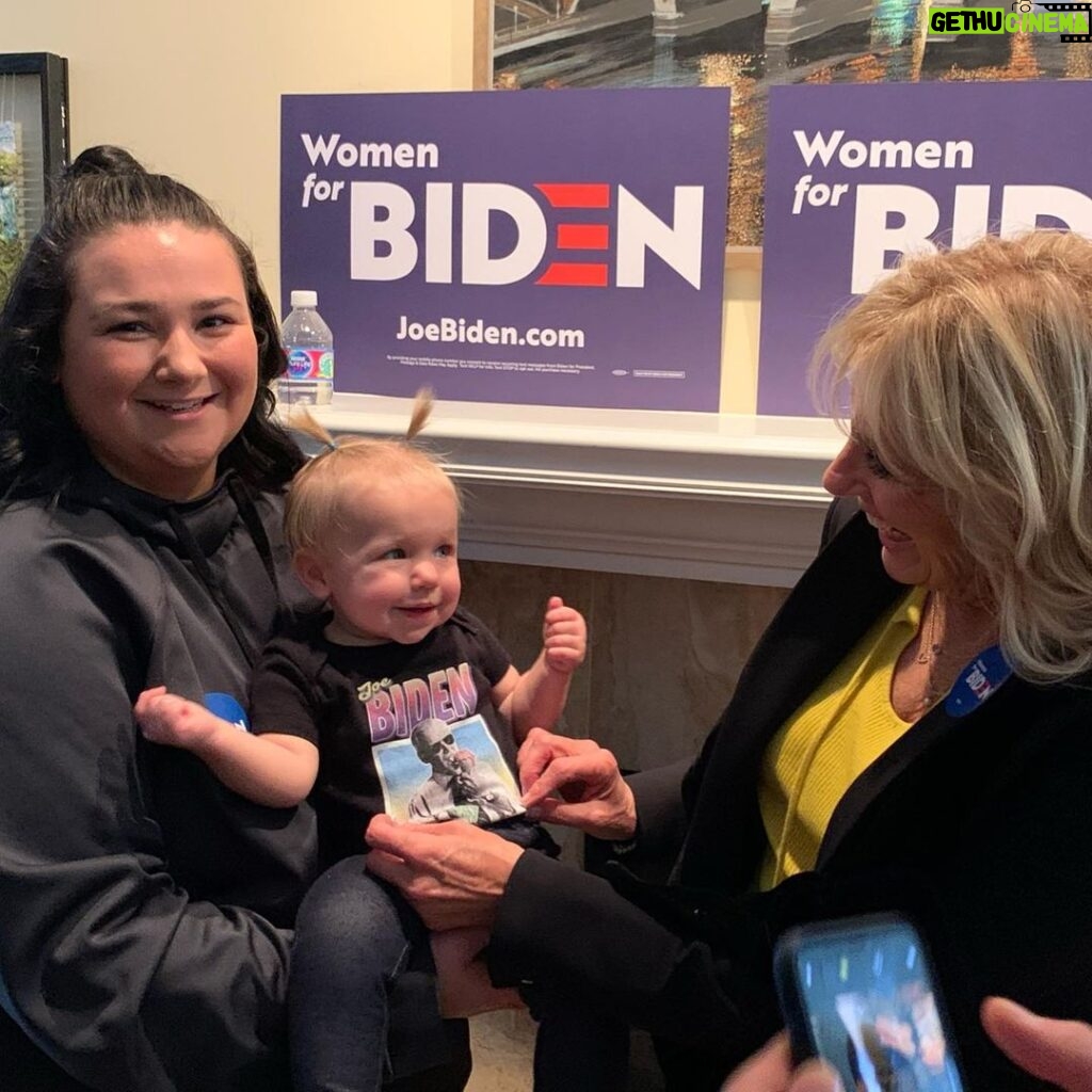 Jill Biden Instagram - Just 100 days out from the #IowaCaucus and #WomenForBiden know what’s at stake. Let’s get to work, Iowa! #ReadyforJoe