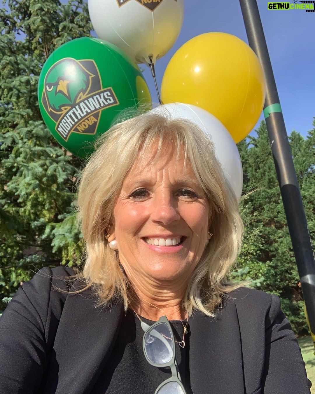 Jill Biden Instagram - First day of school! Itβs been over thirty years and I still get excited (and nervous!) to walk back into the classroom. Wishing all of my colleagues and students out there a rewarding and successful academic year!πππβοΈ