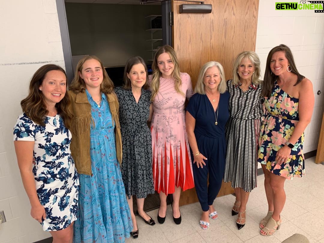 Jill Biden Instagram - Grateful for friendships—those that are new and those with roots. Thank you #Nashville and Ann Patchett for a truly special night!