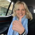 Jill Biden Instagram - Finals are officially over and grades are posted—phew!#teacherappreciationweek Now off to Arizona! ✈️