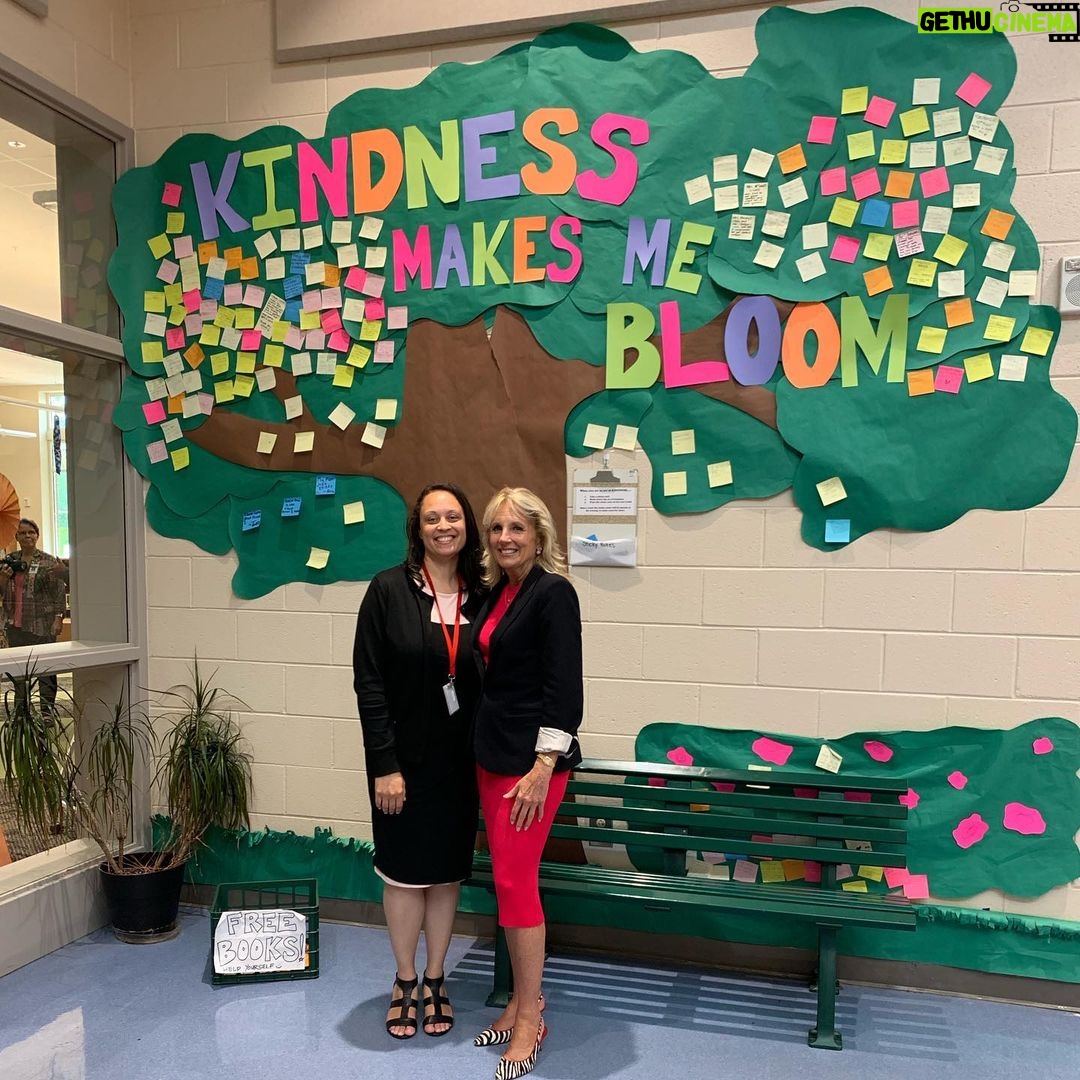 Jill Biden Instagram - Today we spoke with educators and leaders from across the state about the strength and needs of their districts. What an inspiring first day in South Carolina. I wish my colleagues a wonderful summer!