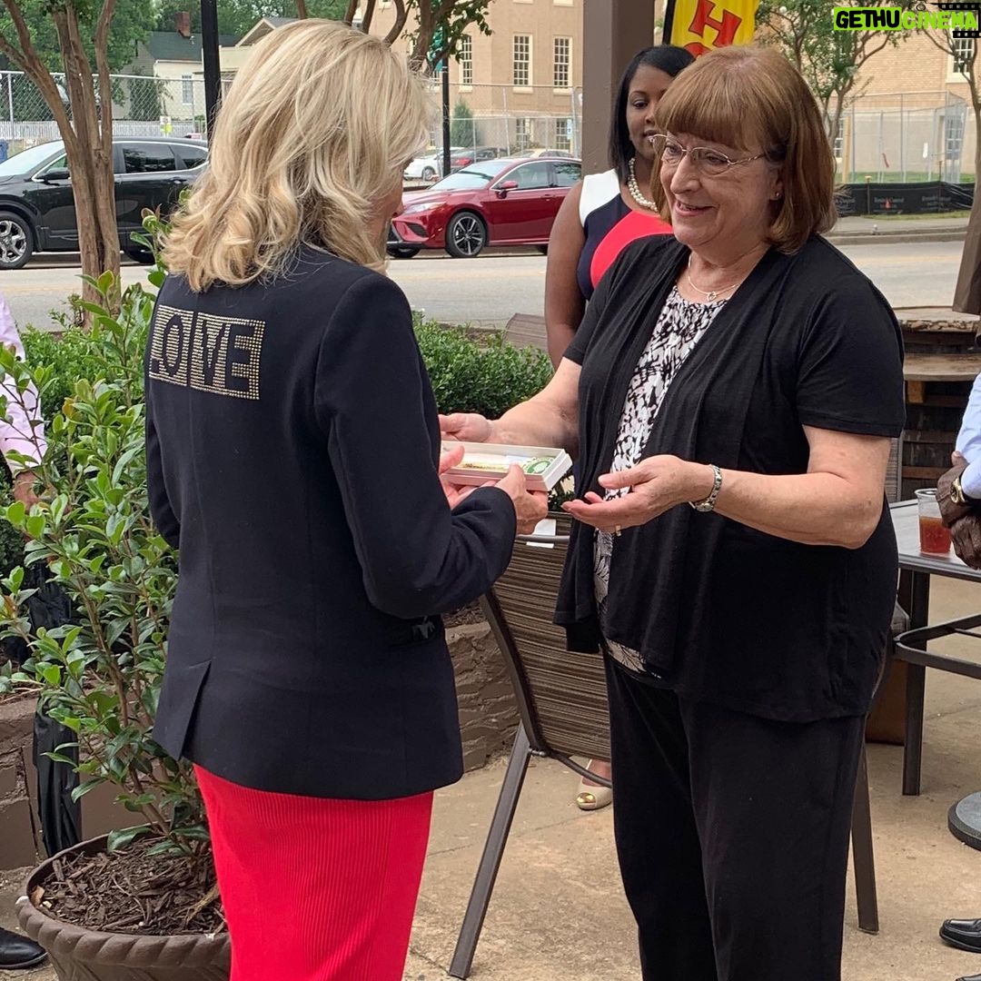 Jill Biden Instagram - Today we spoke with educators and leaders from across the state about the strength and needs of their districts. What an inspiring first day in South Carolina. I wish my colleagues a wonderful summer!