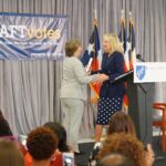 Jill Biden Instagram - Thank you #AFTVotes. I love walking into a room full of teachers! Our profession is profoundly optimistic. Through every student, every lesson, every classroom, teachers change the world.