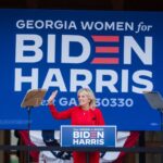 Jill Biden Instagram - Thanks again, Georgia! Remember, early voting in Georgia ends this Friday. So if you haven't already voted, click the link in my bio to make a voting plan today. You can also text GA to 30330. Macon, Georgia