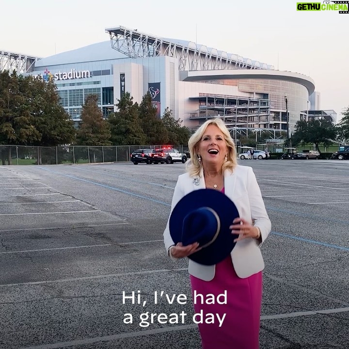 Jill Biden Instagram - Texas, Our Texas! Get out there and vote! Houston, Texas