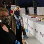 Jill Biden Instagram - Small acts of kindness can mean so much - especially to a service member deployed overseas or a military family missing them at home. Thank you @OpGratitude for letting us join you today and for all you do. D.C. Armory