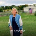 Jill Biden Instagram - Thanks again, Wisconsin. 🧀 Waukesha, Wisconsin