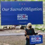Jill Biden Instagram - Joe and I believe that our sacred obligation is to care for our service members, veterans, their families, caregivers, and survivors. Thank you to the veterans and military families who joined @DouglasEmhoff and me in New Hampshire yesterday. Dover, New Hampshire