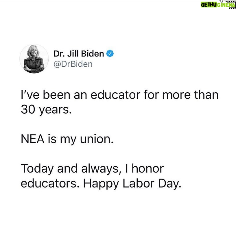Jill Biden Instagram - We are honored to have the support of educators and the endorsement of the @NEAToday and @AFTUnion, two of the largest unions in the country.