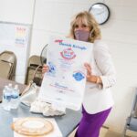 Jill Biden Instagram - Nothing like Wisconsin Kringle. Thank you again to the parents and educators we had the pleasure of sitting down and talking with in Wauwatosa, Wisconsin. We see you and we hear you.