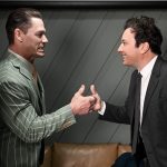 Jimmy Fallon Instagram - One, two, three, four, I declare a thumb war. @johncena #FallonTonight