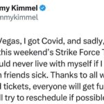 Jimmy Kimmel Instagram – Sorry Vegas. @StrikeForceFive @JimmyFallon @StephenAtHome