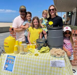 Jimmy Kimmel Instagram - Today our family sold lemonade in memory of Alex and her courageous fight against childhood cancer. To join us in support of the amazing @LALovesAlexs, visit the link in bio.