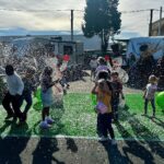 Jimmy Kimmel Instagram – THANK YOU to my great co-workers at @JimmyKimmelLive for volunteering at @StJosephCtr yesterday to bring food, gifts & holiday cheer to families who needed some. Thanks to @MayorOfLA Karen Bass & @VaLeciaAdamsKellum for showing up and supporting SOLA, A Safe Landing for Families to get children off the streets.