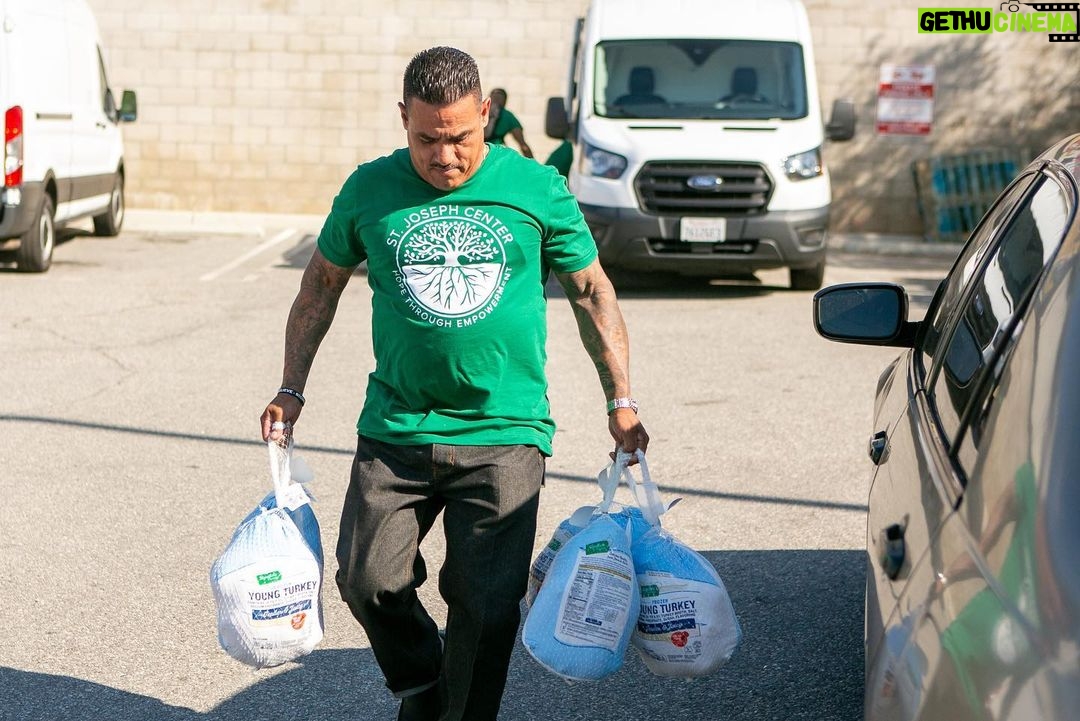 Jimmy Kimmel Instagram - THANK YOU for helping us feed families this Thanksgiving through our friends at @StJosephCtr. We matched your donations. Let’s do it again in December!