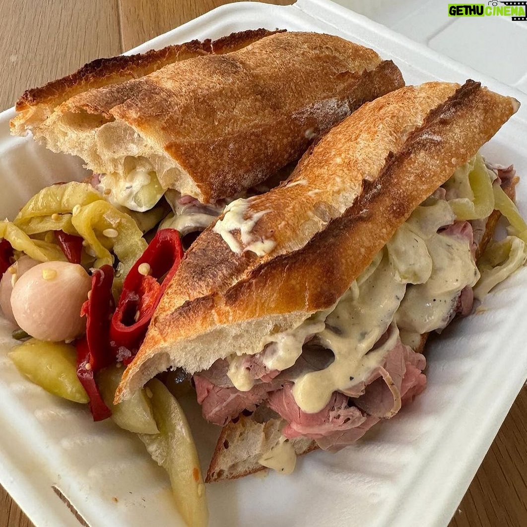 Jimmy Kimmel Instagram - On #NationalSandwichDay you won’t find one better than at @PaneBiancoLosAngeles & Pane @BiancoPhx.