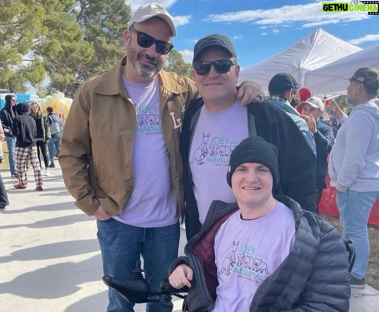 Jimmy Kimmel Instagram - Las Vegas is walking on Sunday in support of a great young man you should follow named @JoeyDoesALS and countless others who are fighting this terrible disease. To help, link in bio.