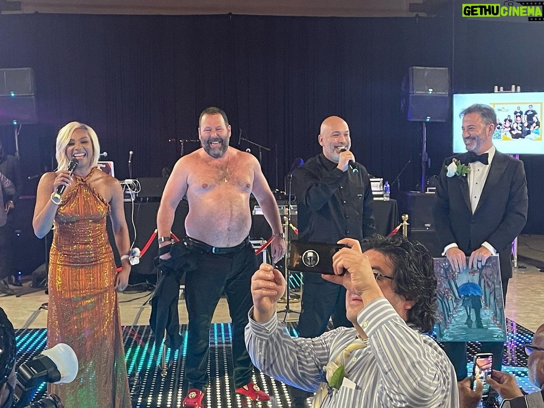 Jimmy Kimmel Instagram - thanks to the great and good @tiffanyhaddish for inviting us to our first prom in support of her great organization @shereadyfoundation Los Angeles, California