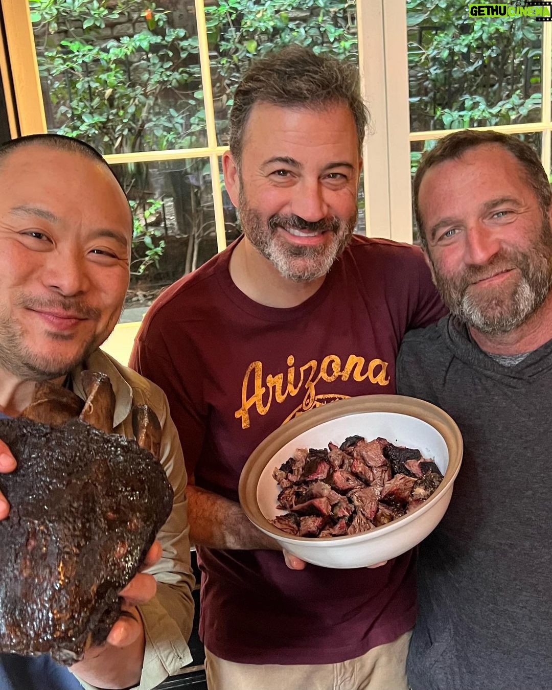 Jimmy Kimmel Instagram - KC (APL) or Philly (Shappy Pretzel)? @AdamPerryLang @DavidChang