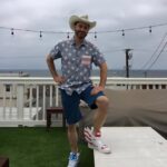 Jimmy Kimmel Instagram - Over the years, fashion experts and famous designers often ask “Why do you dress like this on the 4th of July?” and my answer is two-fold... #1 - because, for better or worse, I love this country and #2 - because Marshall’s had a sale. Happy Independence Day to my fellow Americans 🇺🇸🌭