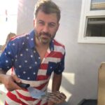 Jimmy Kimmel Instagram – Over the years, fashion experts and famous designers often ask “Why do you dress like this on the 4th of July?” and my answer is two-fold…
#1 – because, for better or worse, I love this country and 
#2 – because Marshall’s had a sale.

Happy Independence Day to my fellow Americans 🇺🇸🌭