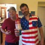 Jimmy Kimmel Instagram - Over the years, fashion experts and famous designers often ask “Why do you dress like this on the 4th of July?” and my answer is two-fold... #1 - because, for better or worse, I love this country and #2 - because Marshall’s had a sale. Happy Independence Day to my fellow Americans 🇺🇸🌭