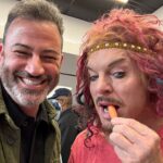 Jimmy Kimmel Instagram - Cannibal. @CarrotTopLive @Vegas #SuperBowl #ExcessiveCelebration #ad