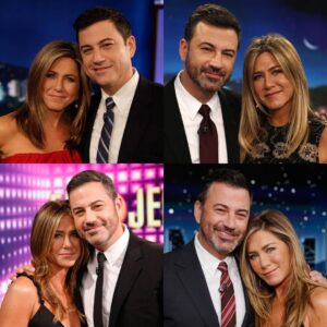 Jimmy Kimmel Instagram - Happy Birthday to my friend from Friends @JenniferAniston. We take this one picture very well.