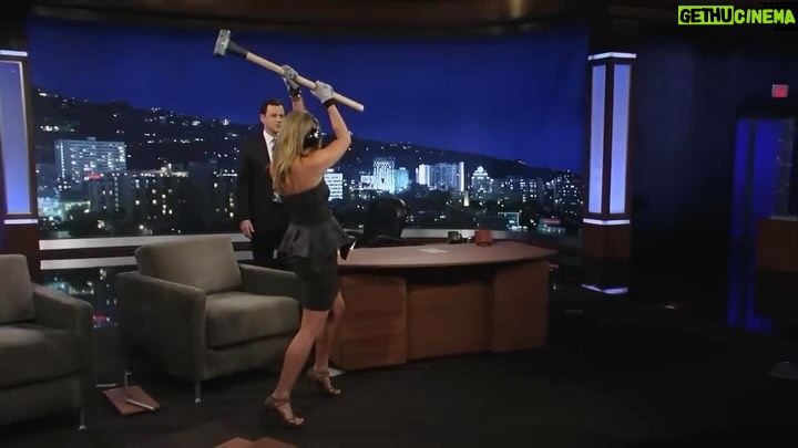 Jimmy Kimmel Instagram - Happy Birthday @JenniferAniston. You still owe me a desk.