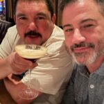 Jimmy Kimmel Instagram - We are lit up, full of camarones and ready for the @Vegas Super Bowl! #ExcessiveCelebration #ad