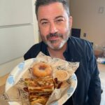 Jimmy Kimmel Instagram - First of many Brooklyn lunches, a BEC and donut from @WinSonBakery