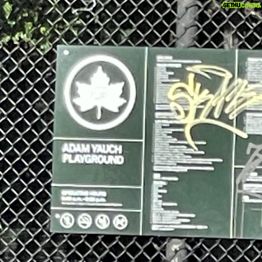 Jimmy Kimmel Instagram - Brooklyn Adam Yauch Park