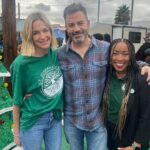 Jimmy Kimmel Instagram - Thanks to my co-workers at @JimmyKimmelLive, yesterday we brought food, gifts & essentials to @StJosephCtr. Thanks to Mayor-Elect @RepKarenBass & @CurrenDPriceJr for showing up and @GavinNewsom & @HollyJMitchell for helping us create this Safe Landing for Families. My wife Molly & I are matching ALL donations up to $50k at the link in my bio.