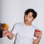 Jin Goo Instagram - 🍕🥤