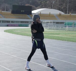 Jin Goo Instagram - 한파를 뚫고 리갈하이 촬영 시작
#리갈하이 #첫촬영 #고태림