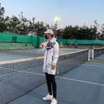 Jin Goo Instagram - . 날씨 is 👍 🎾👟