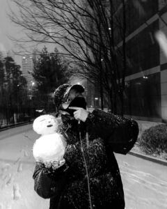 Jinhwan Instagram - 눈이 와 눈 사 람