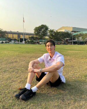 Jiratchapong Srisang Instagram - รอติดตามนะจ้ะ💚🤍 #SchoolRangers