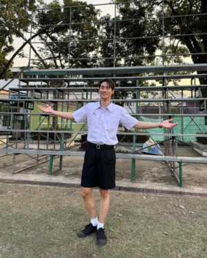Jiratchapong Srisang Instagram - รอติดตามนะจ้ะ💚🤍 #SchoolRangers