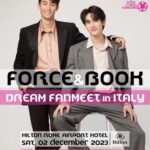 Jiratchapong Srisang Instagram - Who's happy about our 1st European fanmeet? Come to show us your love in Rome on December 2nd! Rome,ltaly